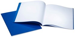 Mercurius cuaderno de dibujo azul 24x32cm sin hoja intermedia - papel creativo