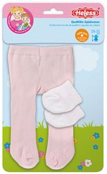 Heless leotardos para muñecas con calcetines - ropa pastel 28-35 cm