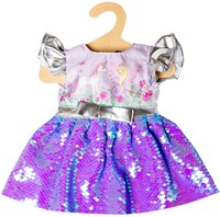 Heless vestido muñeca hada & unicornio lentejuelas 28-35cm multicolor-2