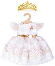 Poppenjurk Prinses met Kroon, 35-45 cm