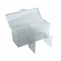 Gamegenic caja de almacenamiento de cartas transparente - Fourtress 320+ cartas