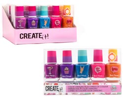 Canenco esmalte de uñas color changing 5-pack para niños multicolor