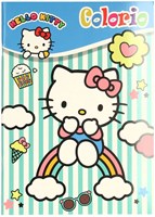 Twisk Hello Kitty libro para colorear - 32 páginas para niños - diversión creativa-3