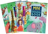 24 Mini libro para colorear y juegos B1001
