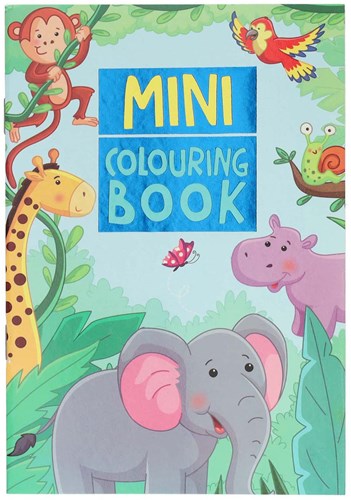 24 Mini libro para colorear y juegos B1001-2