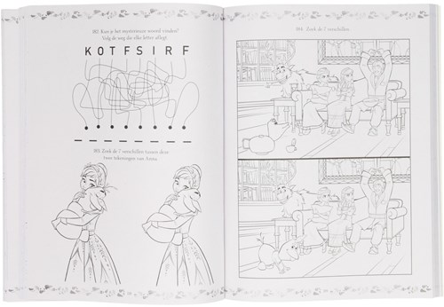 Disney Frozen libro para colorear y actividades - 365 actividades A4-3