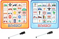 Wins Holland juego de bingo para viajes - bingo de tráfico para niños-3