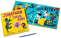 Condor libro ilustrado Jonathan el Pony Mágico aventura mágica 4+-3