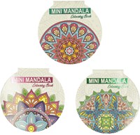 Wins Holland libro para colorear mandala redondo rojo - cuaderno creativo niños