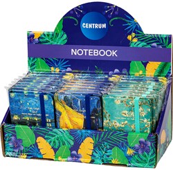 Centrum cuaderno A7 Vincent van Gogh tapa dura azul lujo
