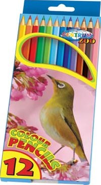 Centrum lápices de colores 12 piezas 17,7cm set de colores para niños y adultos