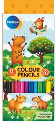 Centrum lápices de colores Capybara 12 unidades - set creativo