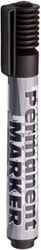 Rotulador permanente Centrum 12 tinta negra 80466