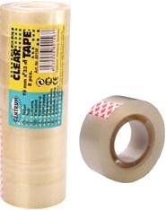 Rollo de cinta adhesiva Center 8 19mm*33m center 80156