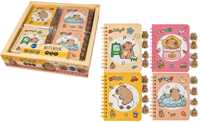 Centrum cuadernos Capybara set de 24 - material escolar adorable
