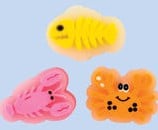 Centro 24 gomas animales marinos 89468
