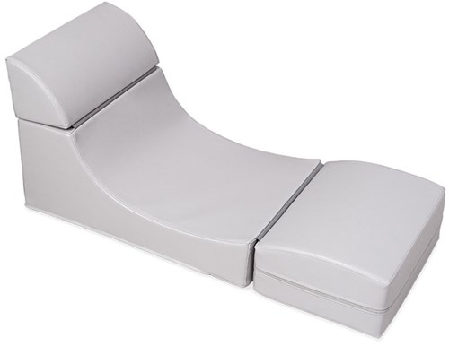 Softplay loungebankje GRIJS