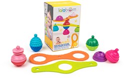 Lalaboom cuentas educativas set de construcción - 10 piezas - juguete colorido