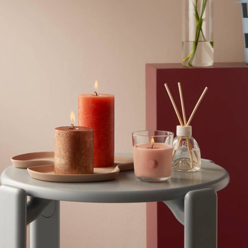 Bolsius set de velas aromáticas regalo medium juicy bliss aroma melocotón-3
