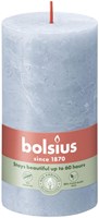 Bolsius vela pilar rústica Sky Blue 13x6,8 cm - larga duración