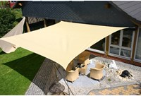 Eduplay toldo de sombra 3,5 x 4,5 m beige - protección solar niños