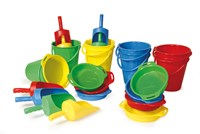 Eduplay set de juguetes de arena - 24 piezas - juguetes de playa coloridos