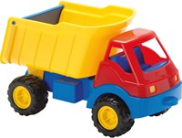 Eduplay camión volquete juguete con ruedas silenciosas multicolor