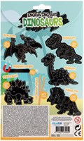 Creative Craft Group set de imanes dinosaurio para rascar - 10 imanes incluidos-3