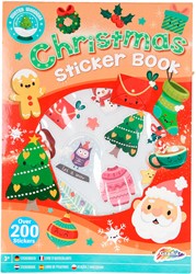 XMAS Stickerboek A4, 8 Vellen