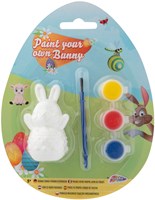 Creative Craft Group set conejo de Pascua cerámica pintar niños