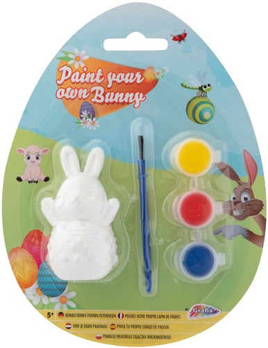 Creative Craft Group set conejo de Pascua cerámica pintar niños