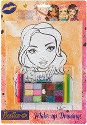 Besties Make-Up Tekeningen A4