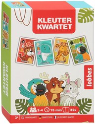 Creative Craft Group juego de cuartetos de animales para niños cartas extra grandes