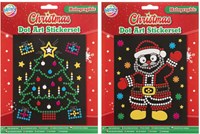Creative Craft Group set de pegatinas Navidad puntos holográficos multicolor