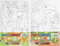 Dino Schilderen op Nummer Verfset