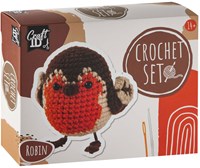 Creative Craft Group kit de ganchillo petirrojo set creativo para adultos
