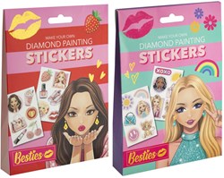 Diamond Painting Stickers, 12dlg.
