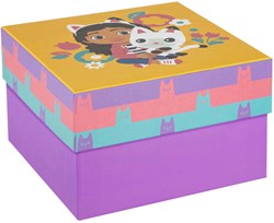 Creative Craft Group caja regalo Gabby rosa multicolor caja de regalo