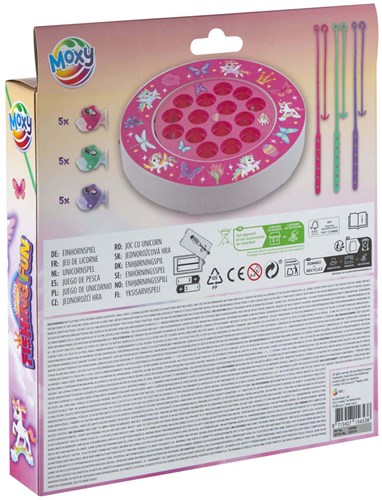 Creative Craft Group juego de pesca unicornio rosa - juego electrónico 21,5 cm-2