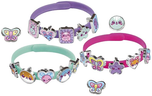 Creative Craft Group set de pulseras juguete con charms para niños-2
