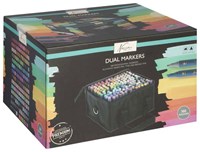 Creative Craft Group set de rotuladores al alcohol 168 piezas para dibujar