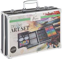 Creative Craft Group maletín de pintura set de dibujo - 132 piezas creativas