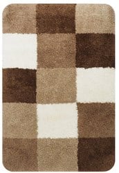 Dutch House Brest badmat 60 x 90 cm bruin