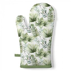 Ambiente guante de horno algodón Jungle leaves accesorio cocina