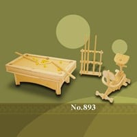 Kit de construcción madera Sports 1:12 893