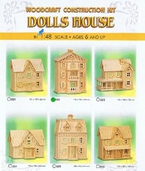 Kit de construcción Casa de muñecas 6 culos. 881-886