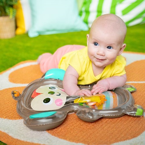 Bright Starts alfombra de agua sensorial para bebés - Hungry Monkey