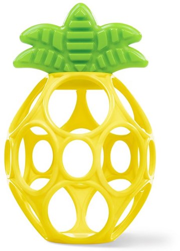 Oball juguete mordedor bebé piña - diseño colorido y flexible-2
