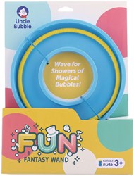 Uncle Bubble - Juguete de burbujas grande con mango ergonómico