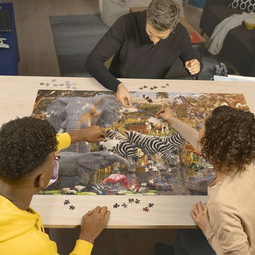 Ravensburger puzzle mundo animal africano - Rompecabezas - 3000 piezas animales-3